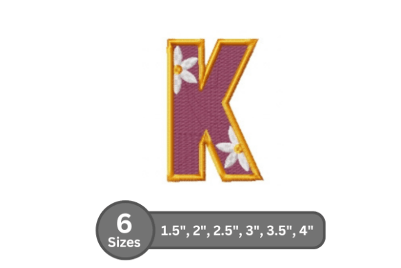 Daisy Joy Alphabet - K for Etsy Sellers