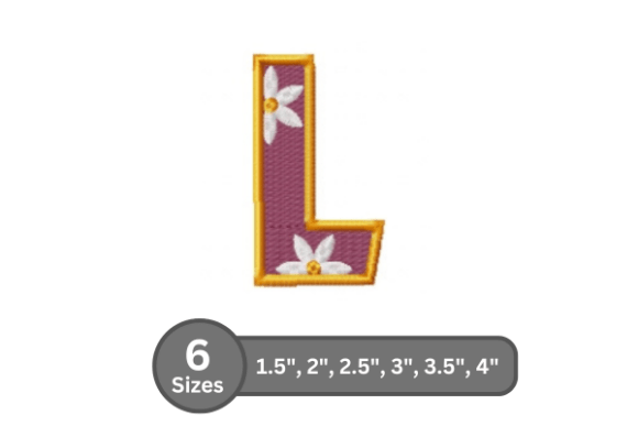 Daisy Joy Alphabet -L for Etsy Sellers